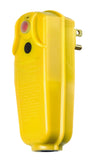 User Attach GFCI Male Plug Yelllow