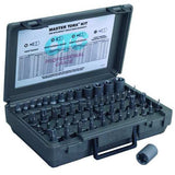 1/4 in, 3/8 in, 1/2 in Drive Socket Set, Torx, 53 pcs