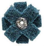 Standard Abrasives 1-1/2 x 1/2" Medium 3 Ply Cross Buff     7000046826    725005