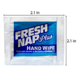 Kari-Out Fresh Nap Plus Sanitizing Hand Wipes w/Alcohol, 600/CS