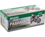 Builder's Grade Tulip Style Lockset Passage Adj. Backset Boxed